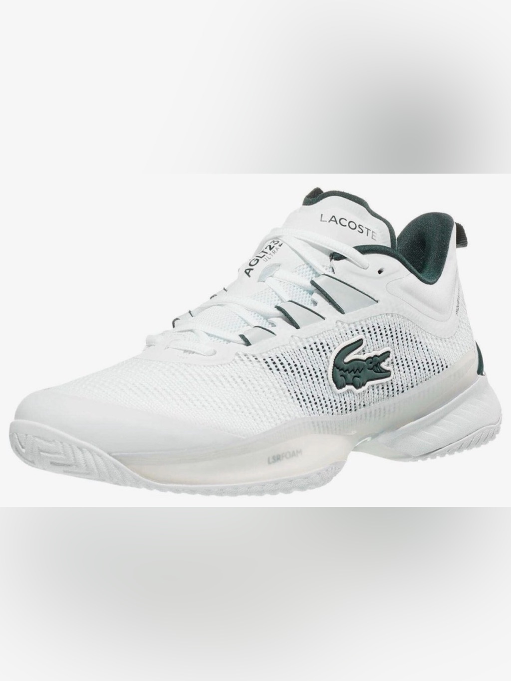 Mens Lacoste Ag-Lt23 Ultra All-Court Tennis Sneakers - Size 8